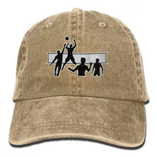 TSDFC мужская бейсбольная Кепка унисекс для игры в пляжный волейбол хлопковая джинсовая Регулируемая Кепка в стиле хип-хоп для мужчин и женщин