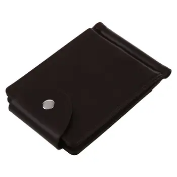 

Fashionable men bag Ultra-thin Slim Men Leather Wallets ID Credit Coin Purse Brown