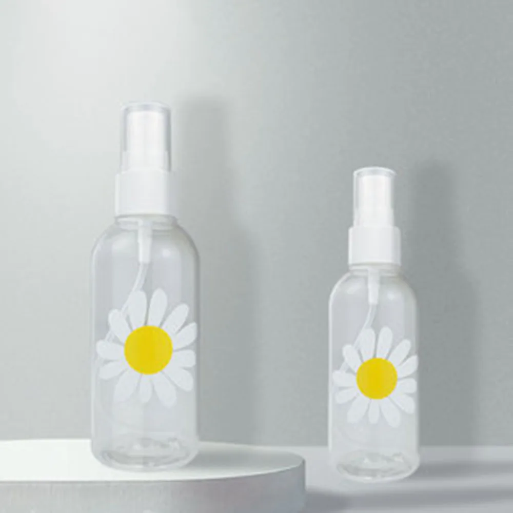 Маленькая Маргаритка прозрачные мульти-емкость Портативный Мини флакон духов