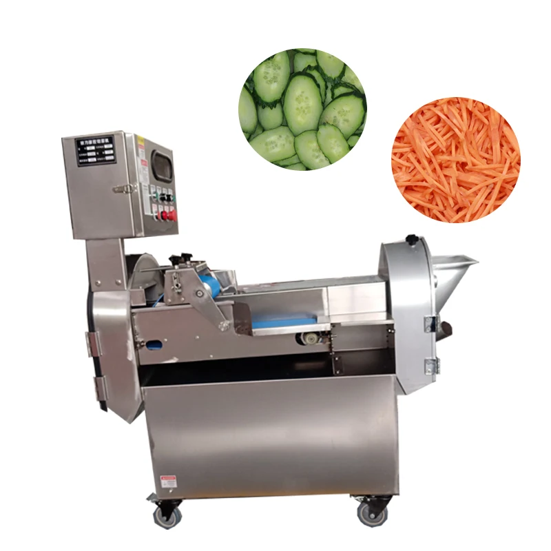 

Commercial Vegetable Cutter Multifunction Potato Lemon Carrot Dicing Machine Electric Slicer Chopped Machine 300-1000kg/h