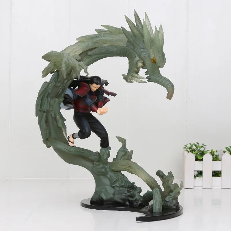 Anime Action Figure Naruto Figure Uzumaki Naruto Uchiha Itachi Sasuke Susanoo Kakashi Minato Madara Hashirama For Christmas Gift - Цвет: 25cm Hashirama1
