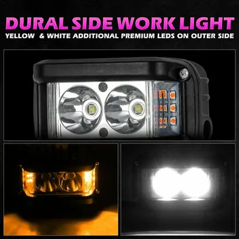 

4 Inch 10-30V Car SUV 40W LED Headlight Work Light Bar Strobe Lamp 6000K 4000LM