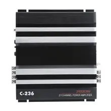 380 Вт 12 в автомобильный усилитель 2 канала Hi-Fi аудио стерео звук усилитель звука для автомобиля высокой мощности авто аксессуары