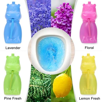 

4PCS Scented Automatic Toilet Bowl Cleaner Tank Cleaning Bleach And Blue Bubble Flush Toilet Cleaners Toilet Cleaning Tool