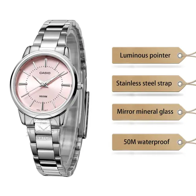 Casio watch women watches Set top brand luxury Waterproof Quartz Wrist watch Luminous ladies Clock Sport watch women relogio 2