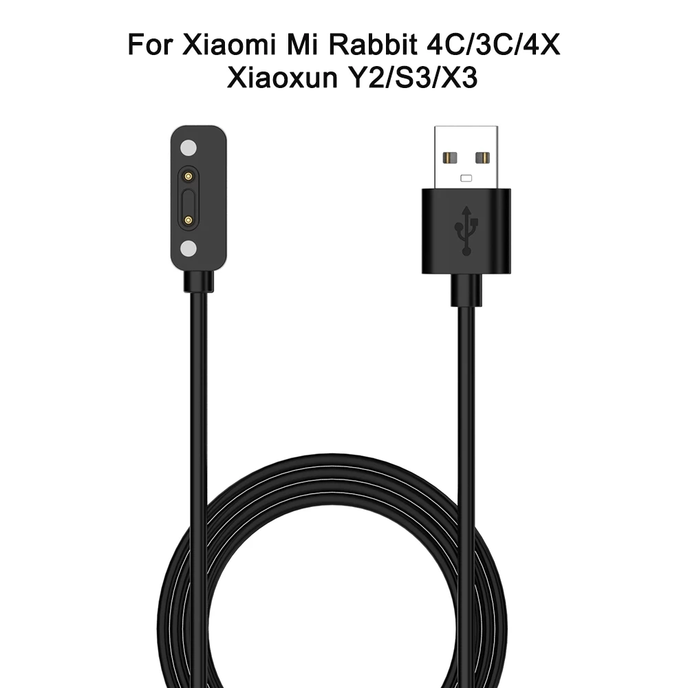 charger for Xiaomi Mi Rabbit Children's Phone Watch 4C/3C/4X Pro Xiaoxun  Y2/S3/X3 charging cable wire accessories replacement|Smart Accessories| -  AliExpress