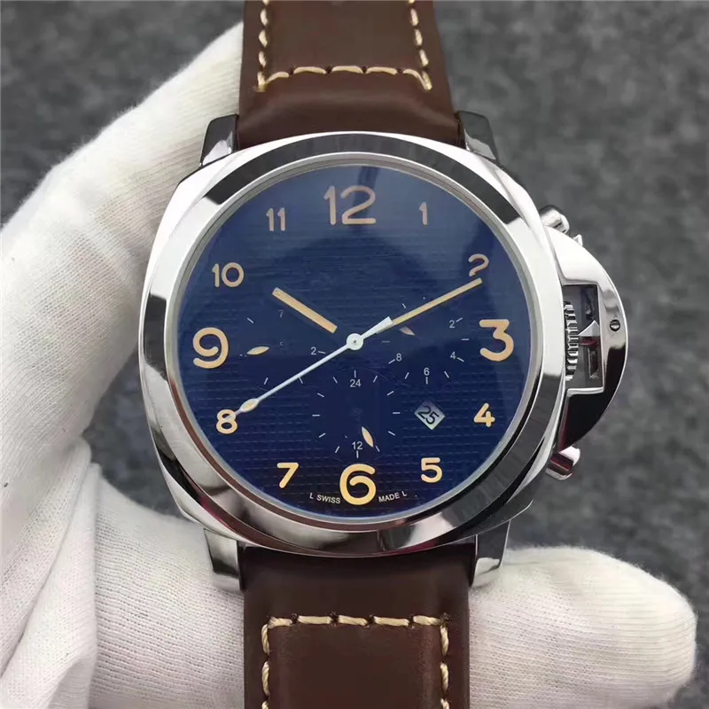 

Top Quality Business Mechanical Men Watch montre Luxury Brand All Dials Work Leather Watches Men Automatic Man WristWatch Relogi