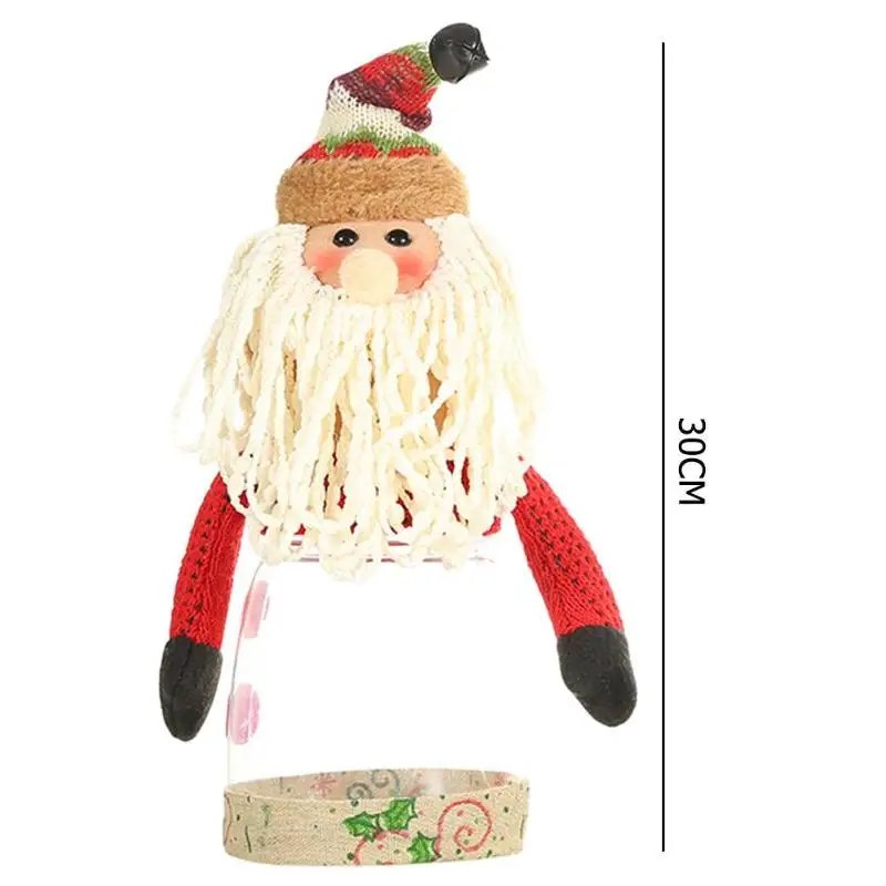 Christmas Candy Gift Box Christmas Ornaments New Year Box Kids Gift Holder Christmas Decorations for Home Navidad Xmas Gift - Цвет: B Santa Claus