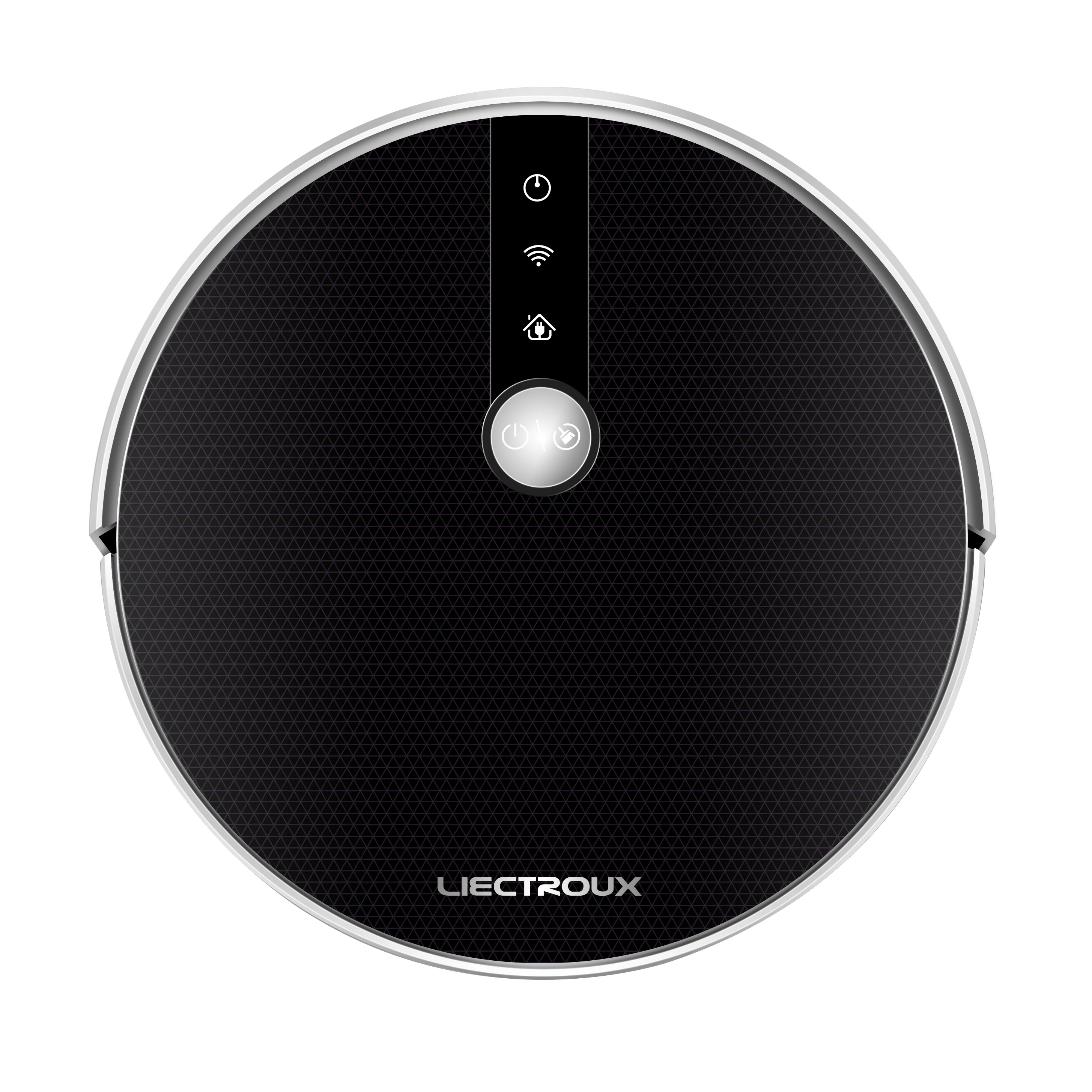 LIECTROUX C30B Robot Vacuum Cleaner AI Map Route,Memory,Super Smart Partition,WiFi App,6000Pa Suction,Electric WaterTank,Wet Mop
