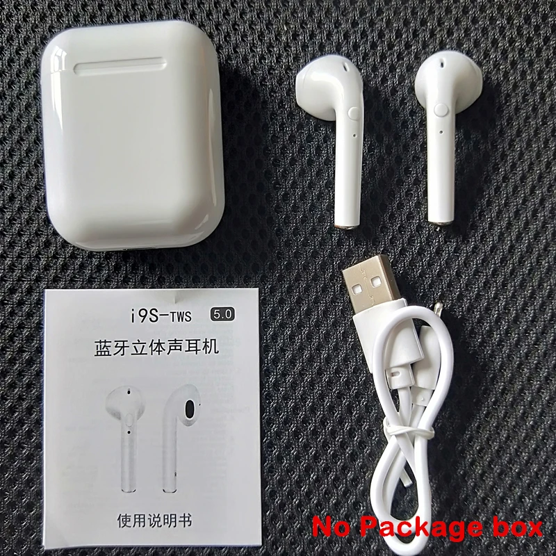 i9s TWS Лучший i9s tws POP UP tws bluetooth 5,0 наушники гарнитура с зарядной коробкой для iphone xiaomi Android - Цвет: i9s TWS