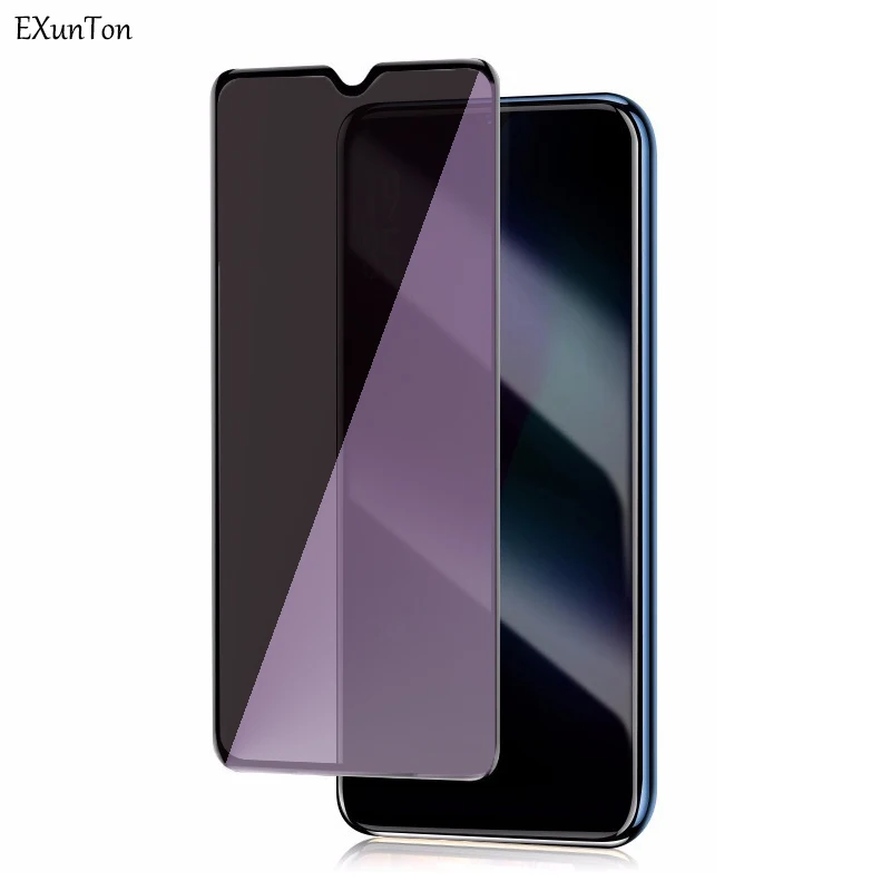 Анти-конфиденциальный синий светильник из закаленного стекла для OPPO Realme X Lite X Pro Q2 Pro 3 Анти-шпион Blue Ray Защитная пленка для экрана полное покрытие