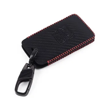 

Universal Leather Auto Key Case For Renault Captur Clio Megane Koleos Kadjar