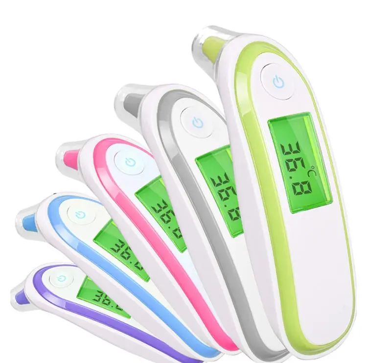 Multi-purpose digital infrared thermometer for newborn adult infants/medical non-contact pistol ear thermometer for infants nurs