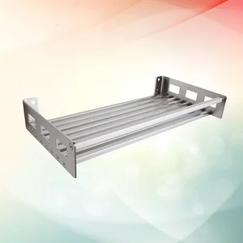 

1pc Convenient Single Layer Durable Storage Rack Storage Holder Storage Shelf Storage Shelf for Kitchen Toilet House Bathroom