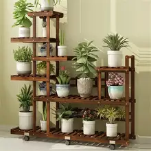 Цветочный горшок Escalera Decorativa Madera Etagere Plante Крытый Terraza открытый стенд балкон цветок Dekoration полка для растений