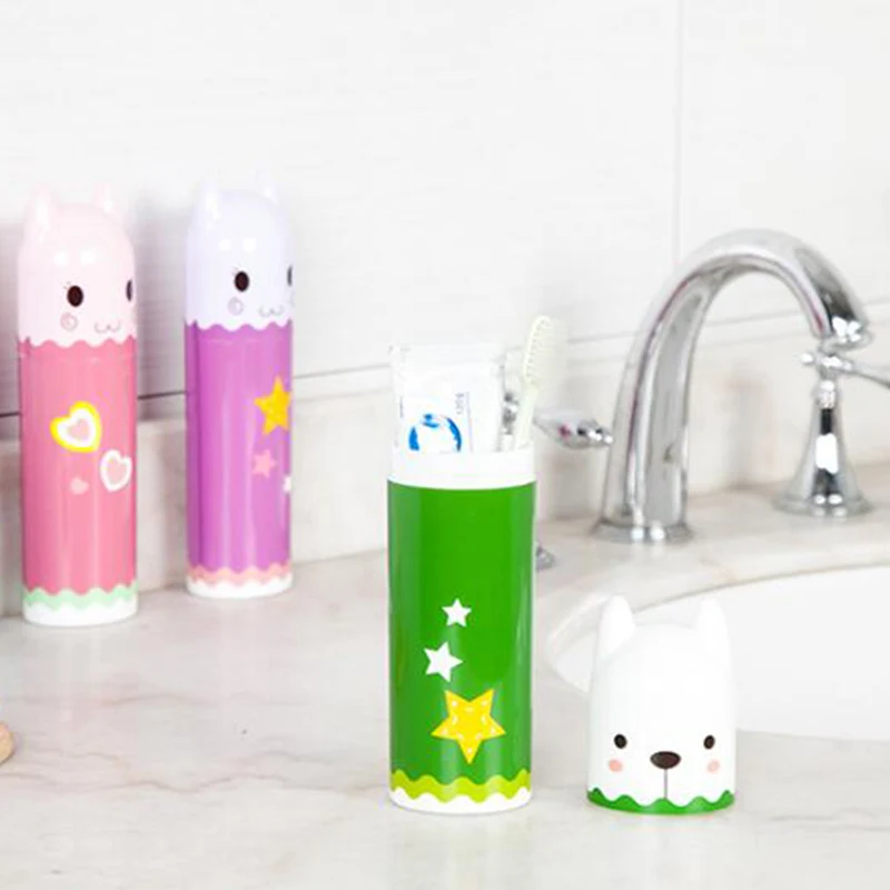 Горячая распродажа! пластиковый чехол для зубной щетки с героями мультфильмов