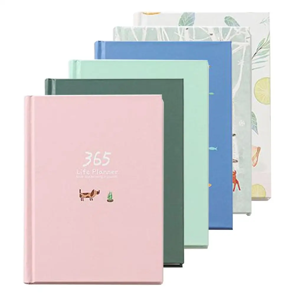 

365 Days Personal Diary Planner Hardcover Notebook Diary 2019 Office Weekly Schedule