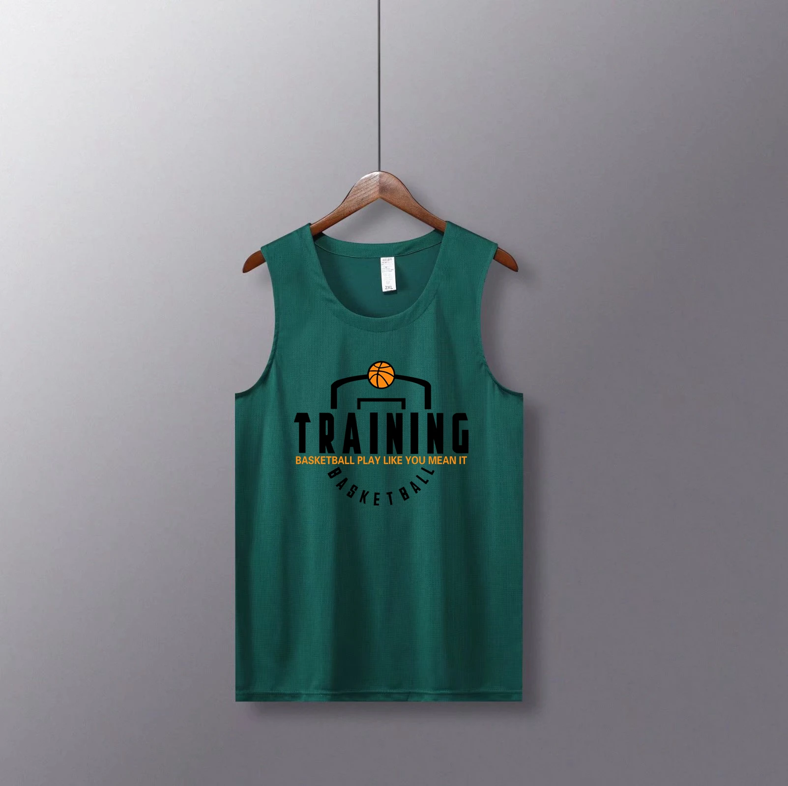 Shooting basketball jerseys shirts youth basketball vest uniforms blank running training loose jerseys suits tank top basketball jerseys