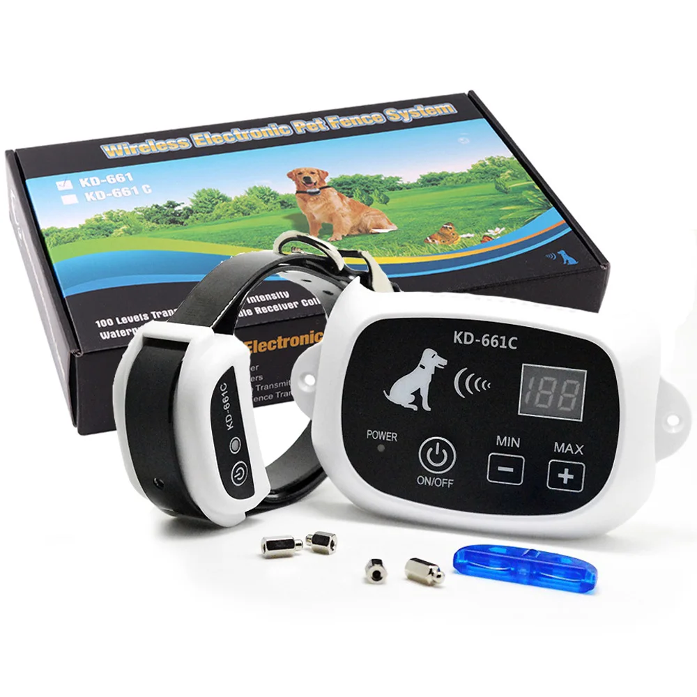 Wireless Fence Electric Dog 500m Kd661 500m Dog Electric Fence 1/2/3