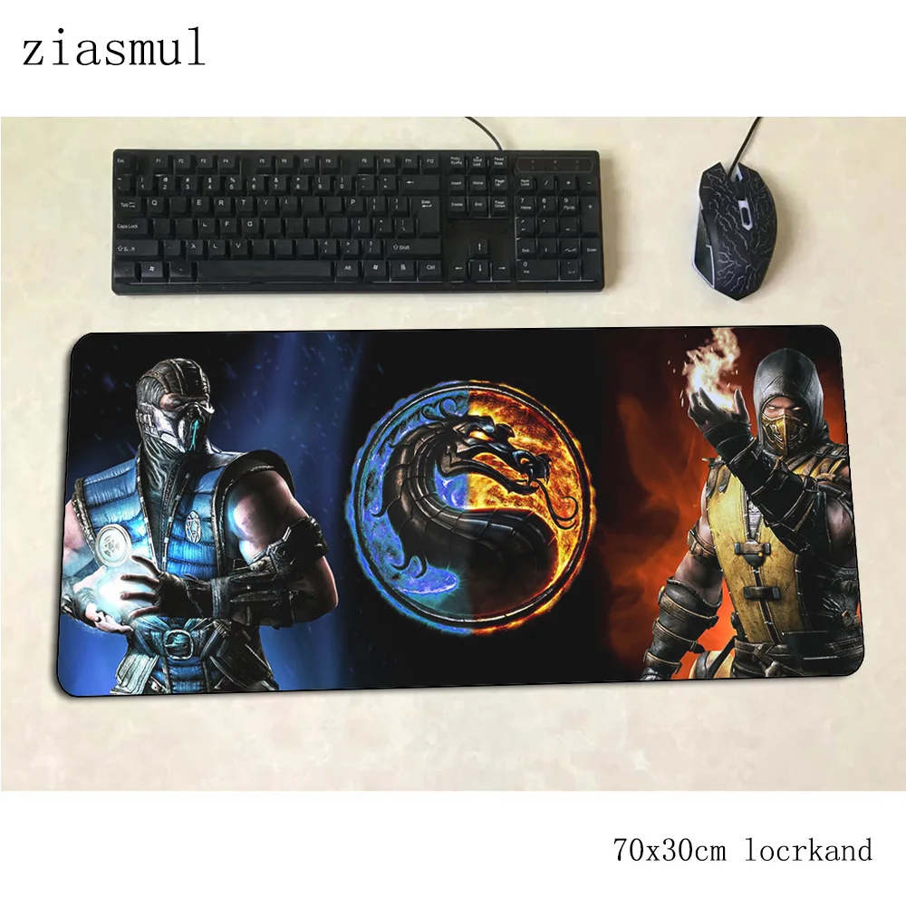 Mortal kombat коврик для мыши, бестселлер, компьютерный коврик 700x300x3 мм, игровой коврик для мыши, дешевый коврик для мыши, клавиатура, игры, ПК, геймерский стол