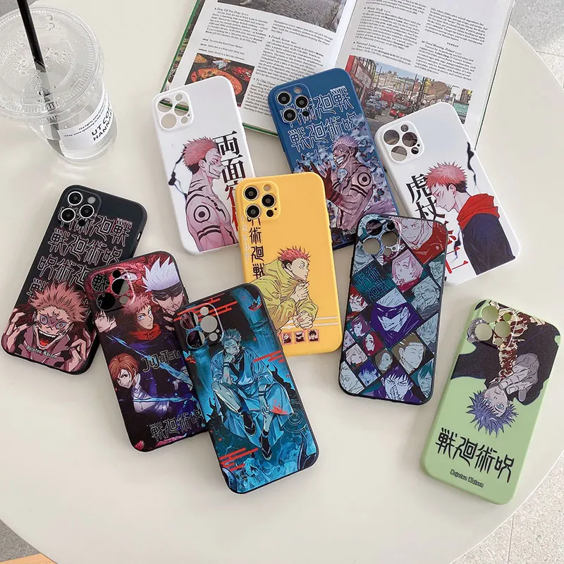 JUJUTSU KAISEN THEMED IPHONE CASE 9 VARIAN Anime Online Stores 