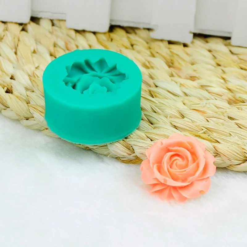 3D DIY шоколадная форма трехмерная Роза силиконовая форма для торта кухонные принадлежности для выпечки