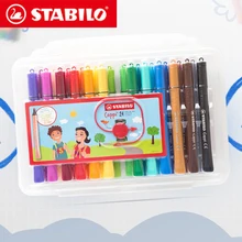 Stabilo 168 Cappi серия художественный маркер круг Разработанный яркий цвет чернила мыть легко вода цвет ручка