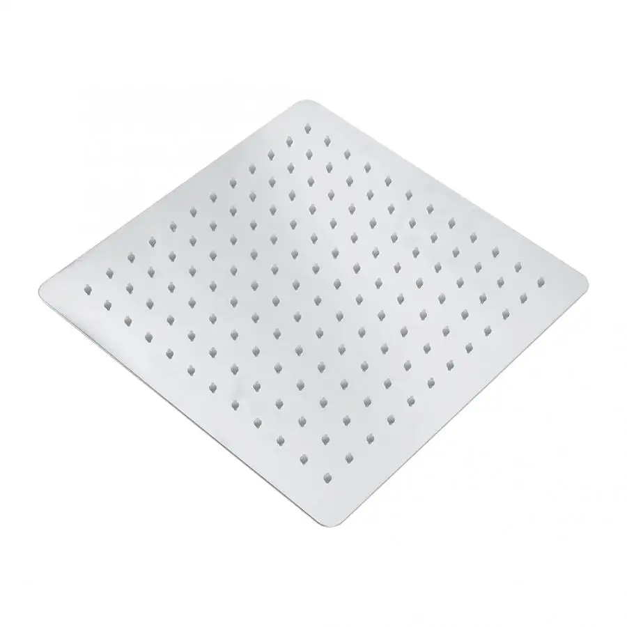 Квадратная душевая головка 12 ''из нержавеющей стали с водопадом