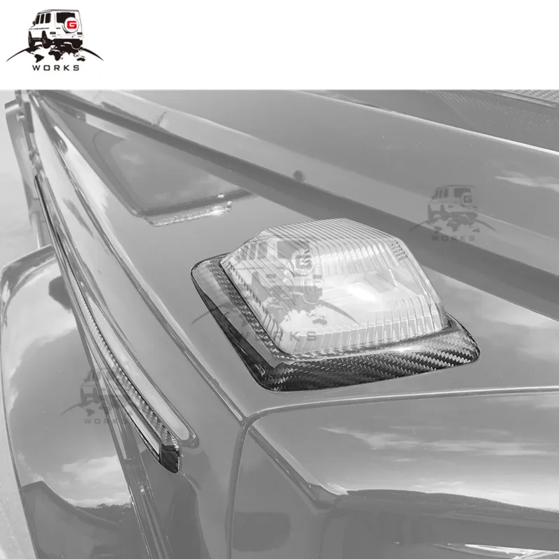 

W463A turning light cover for G-class W463A 2018-2019year G63 carbon fiber signal light cover