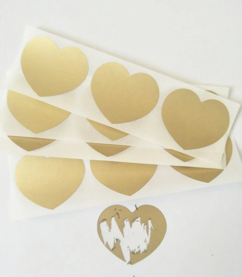 Наклейка с царапинами 30x35 мм 150 шт.|heart shaped stickers|shape heartshape stickers |