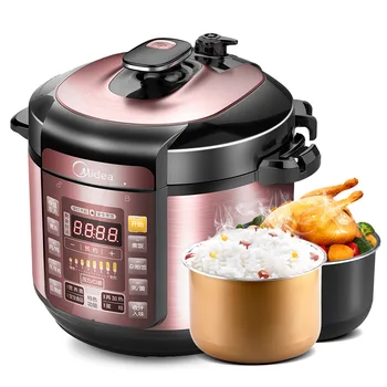 

Voltage cooker Double gallbladder 5L Intelligent Household Electric High Voltage Cooker Rice Cooker electric pressure cooker