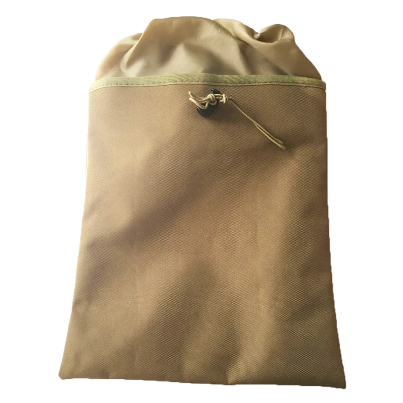 MOLLE Dump Pouch Hunting Mag Recovery Bag Drawstring Magazine Recycling Storage Pack Hunting Gear Holder Accessory Bag