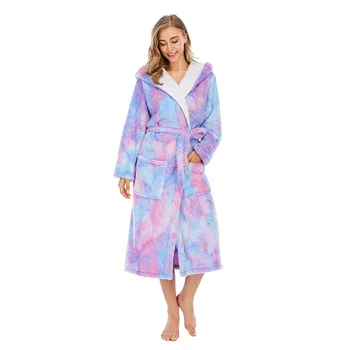 

Autumn Winter Lady Bathrobe Casual Daily Flannel Pajamas For Women Men Casual Pijamas Nightwear Lounge Sleepwear халат женский