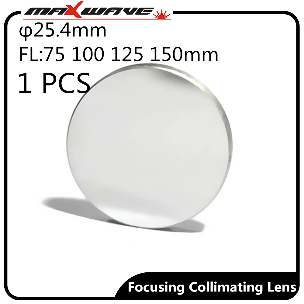 Диаметр 38,1 F125mm1064nm фокусировка коллиматорная линза одиночный фокус коллиматорное зеркало для волоконной лазерной режущей головки
