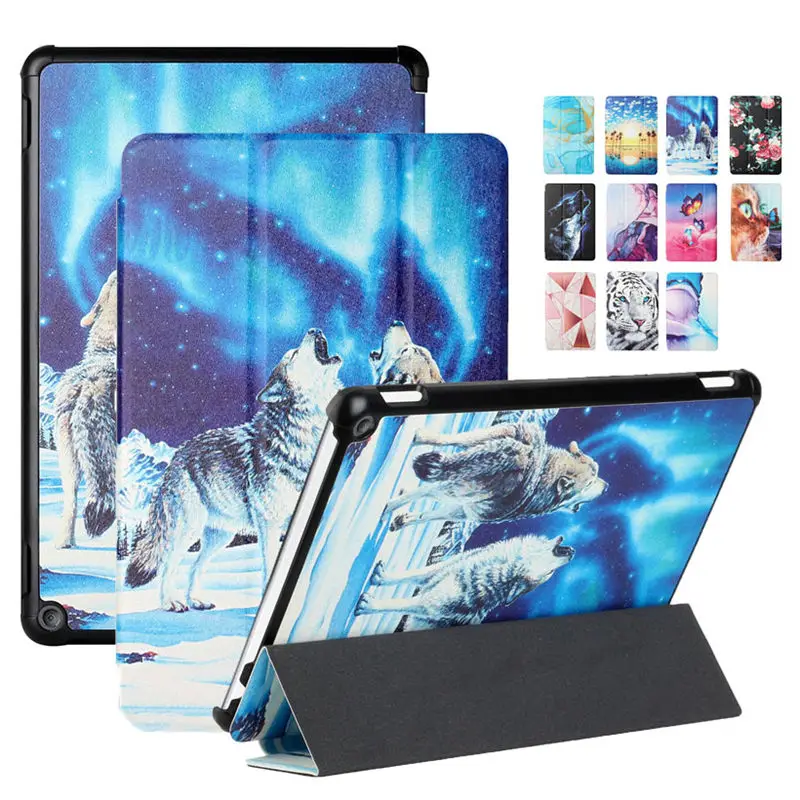 Custodia Per Fire Hd 10 2021 Cover Funda Fire Hd 10 Plus 2021 Custodia (11A Generazione, Versione 2021) Supporto Magnetico Per Cartoni Animati Coque