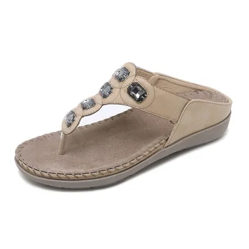 

Woman Sandals New Beach Summer Roma Breathable Double-purpose Shoes Soft Platform Comfy Women Sandals