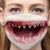 3d Adult Anti-dust Sand Exhaust Mascarilla Sunscreen Funny Anti-pollution Многоразовый Шарф для лица Дышащая Велосипедная Маска #M