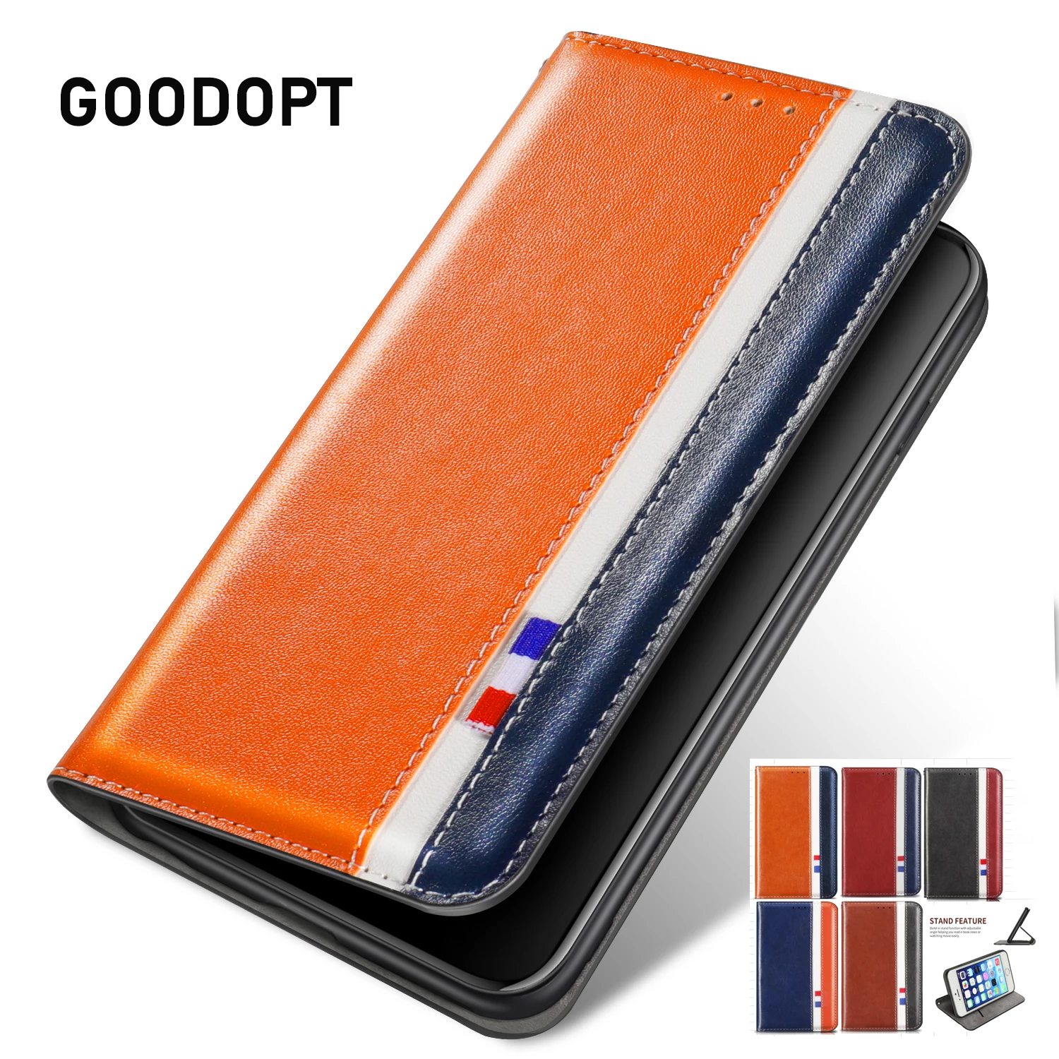 Кожаный чехол книжка для Samsung Galaxy S10 S10e S9 S8 Plus S7 Edge A70 A50 A40 A30 A20 A71 Note10 Pro 9|Бамперы| |