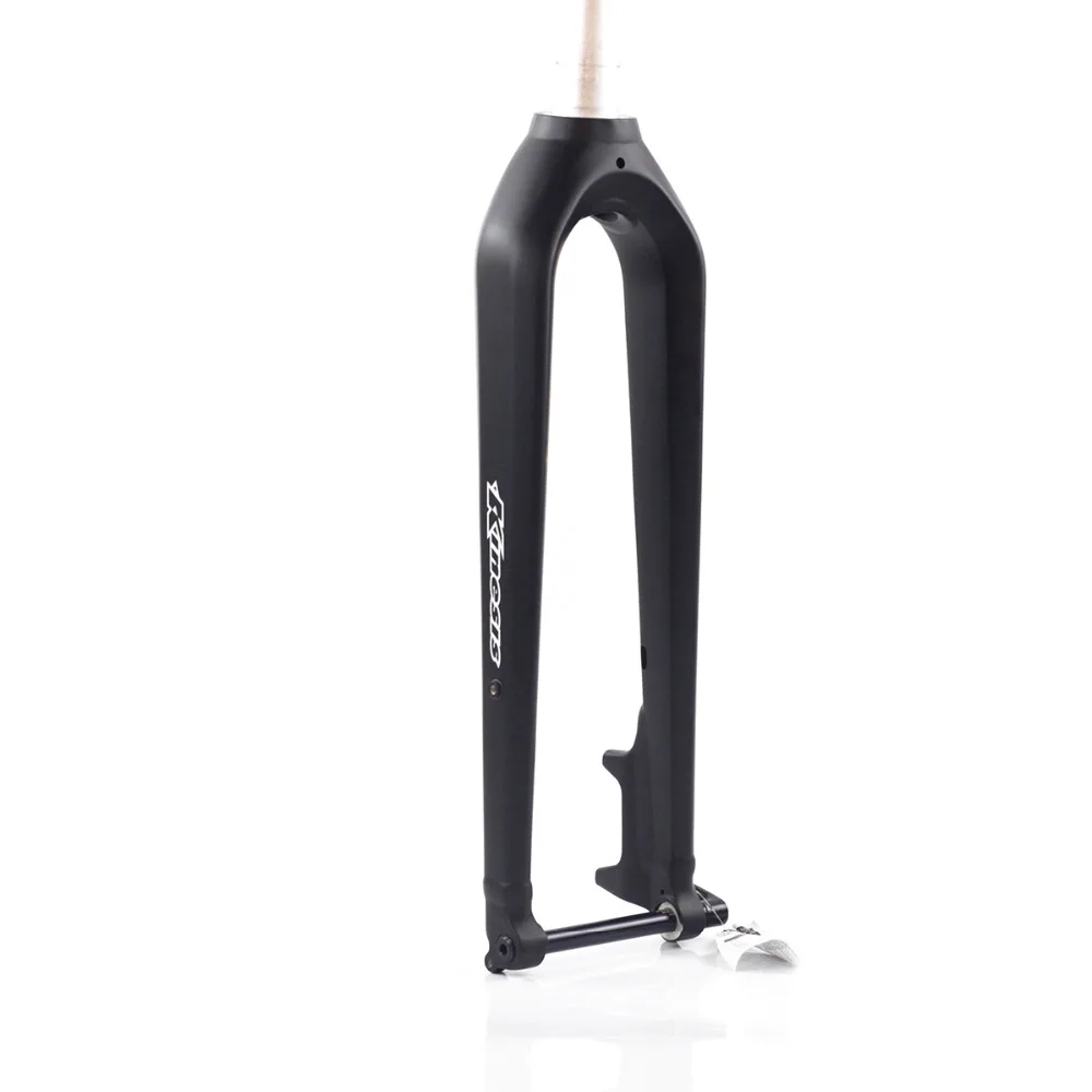 Kinesis 27 5 &quot650B 29er алюминиевый MTB Boost вилка жесткая коническая 1/8&quot до 1 1/2 &quotдисковый
