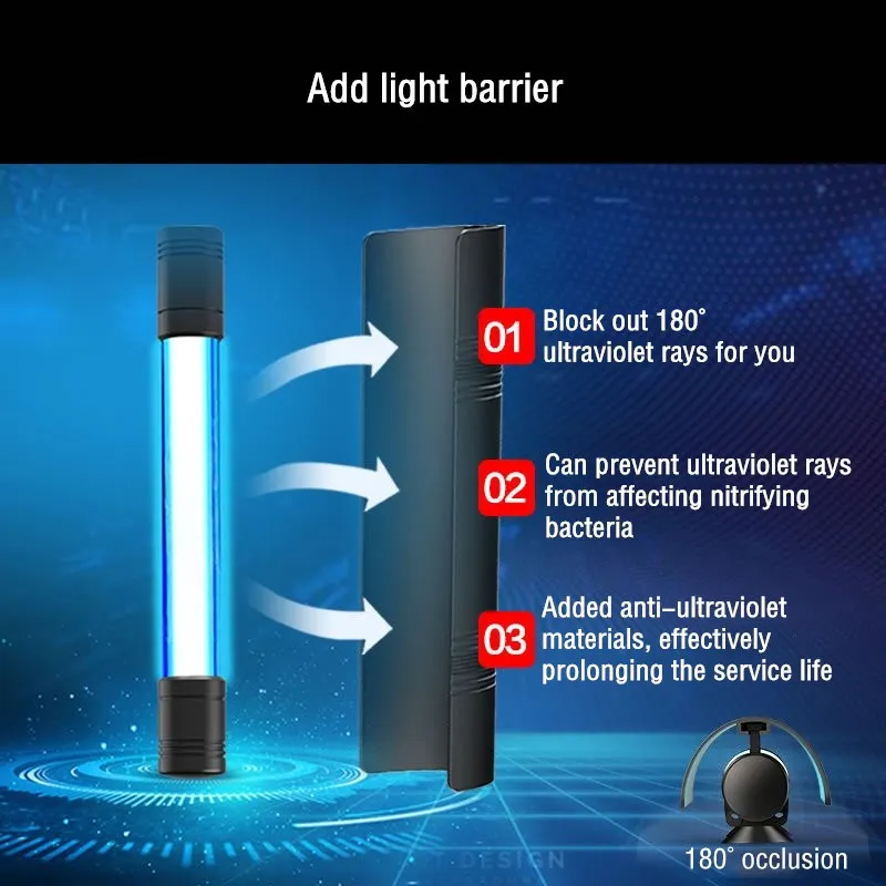 Tanie Akwarium zanurzeniowa UV lampa sterylizator światło ultrafioletowe filtr wodoodporny urządzenie sklep