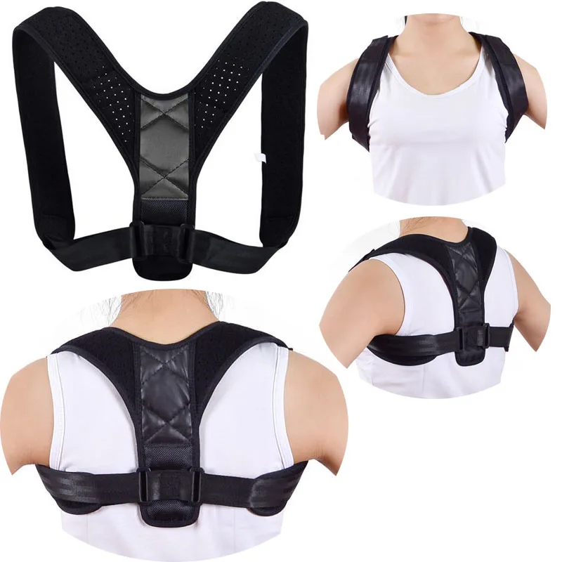 

Brace Support Belt Adjustable Back Posture Corrector Clavicle Spine Back Shoulder Lumbar Posture Correction