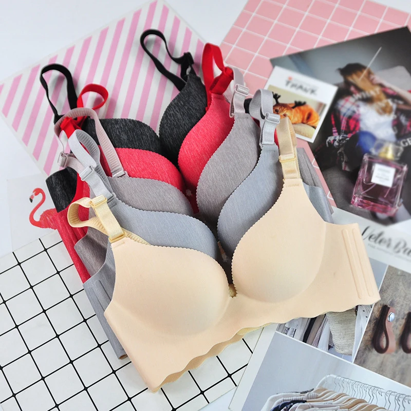 Женское нижнее белье пуш-ап бесшовный бюстгальтер bralette бюстгальтер без косточек модные сексуальные бюстгальтеры NS