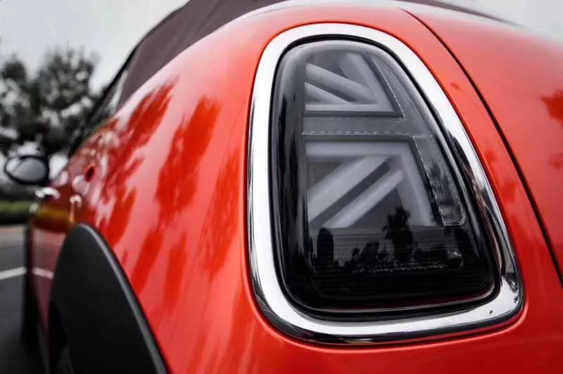 Автомобильный Стайлинг для MINI Cooper R56 R57 R58 R59 задние фонари 2013-теперь для мини заднего света DRL+ сигнал поворота+ тормоз+ светодиодные фонари заднего хода - Цвет: Gray