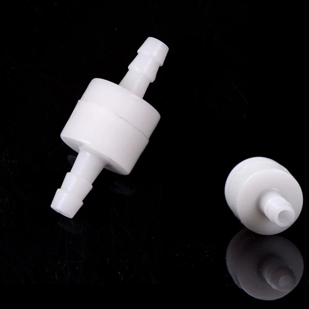 1pc Plastic One Way Inline Check Valve 6mm Fuel Diesel Gas Liquid Water Fluids Valve