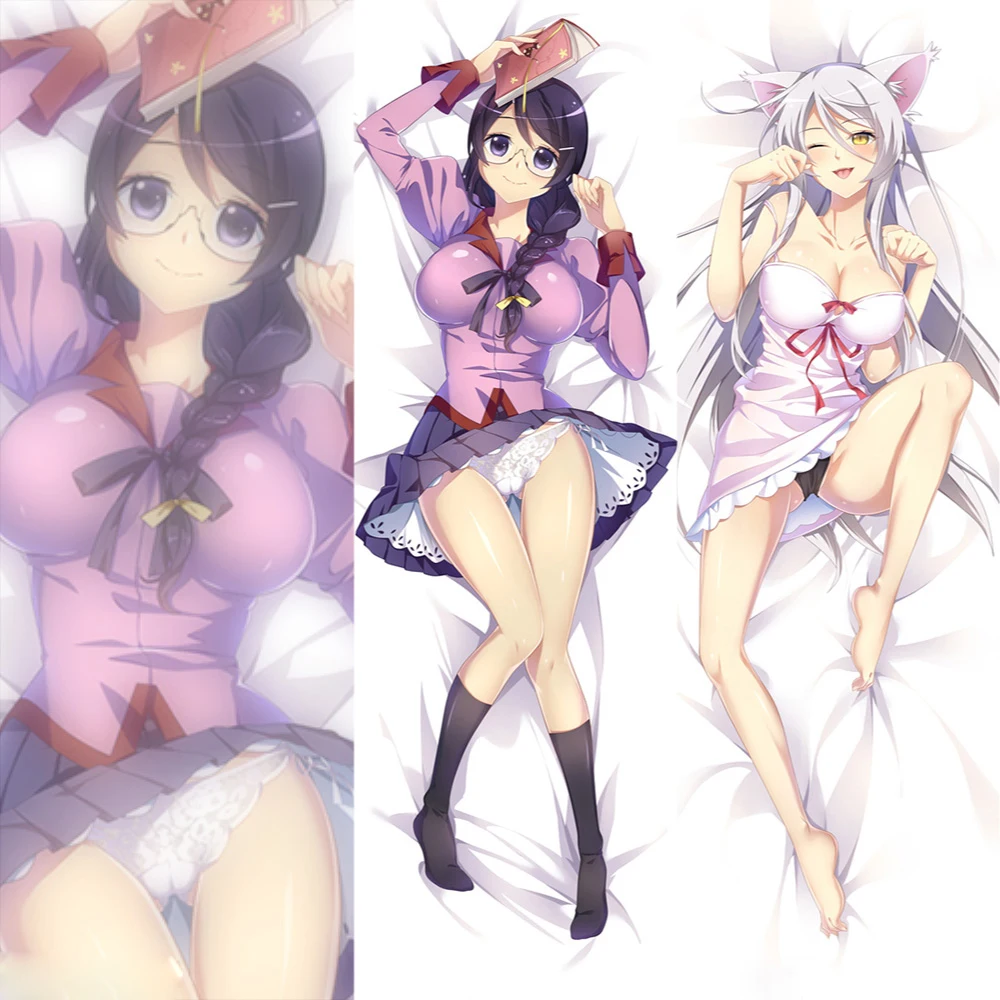 Аниме Bakemonogatari Ошино Синобу сексуальная девушка декоративная наволочка для подушки обниматься тела Чехол отаку постельные принадлежности Подушка «Dakimakura» чехол
