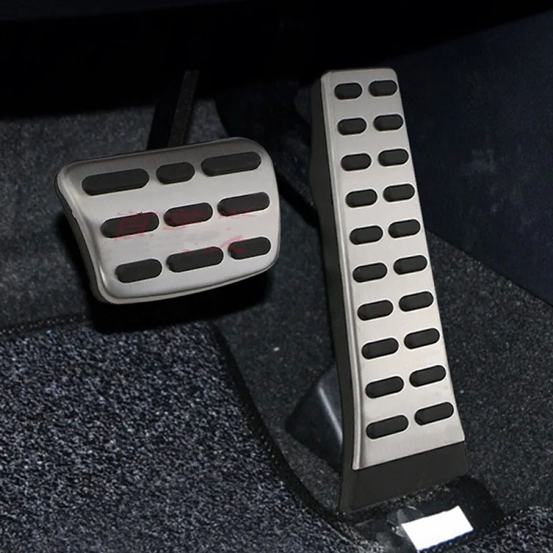 

For Hyundai SANTAFE Santa fe Ix45 2013-2018 2020 2022 Stainless Steel Car AT Accelerator Gas Brake Pedals Decoration Accessories