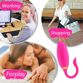 Panties Vibrator with App Control Bluetooth Wireless Wearable Vibrator Vaginal Massage Clitoral Stimulator SexProduct for Couple 5