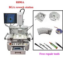 LY-R890A Автоматическая выровняющая паяльная станция с HD сенсорным экраном CCD Точная оптическая система выравнивания 4300 Вт