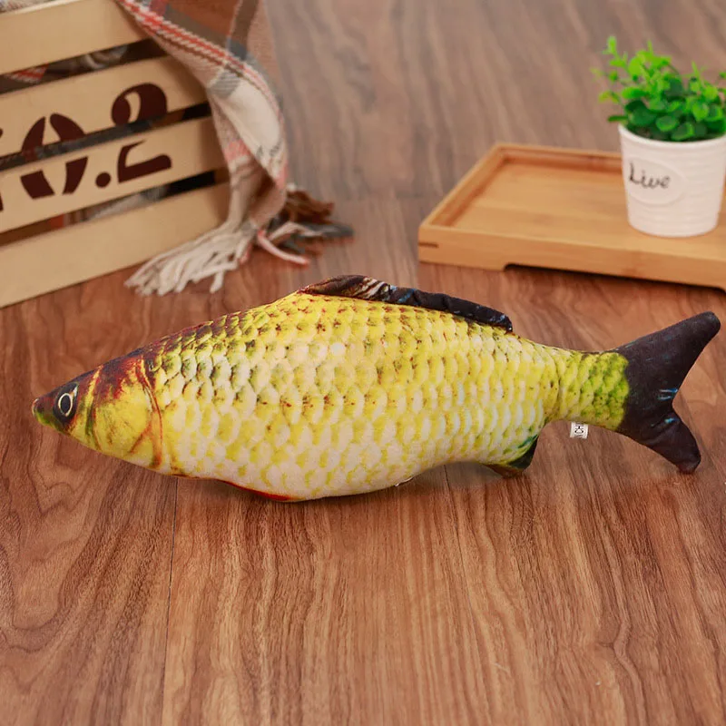 9 Игрушки для кошек, рыбы, 3D, в форме рыбы, кошачья мята, игрушки для котенка, рыба, мягкая подушка, кукла, имитация рыбы, игра, товары для домашних животных, для кошек - Цвет: 9
