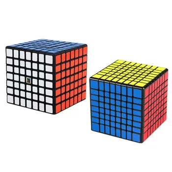 MoYu meilong Speedcube Black Sticker 6x6x6 7x7x7 8x8x8 Cube Magic 4x4 5x5 6x6 7x7 8x8 Speed Puzzle  Educational Toy Children 1